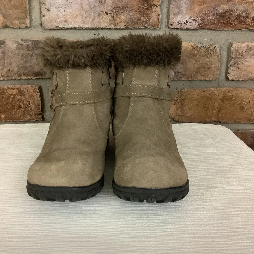KHOMBU Suede Leather Ankle Boots